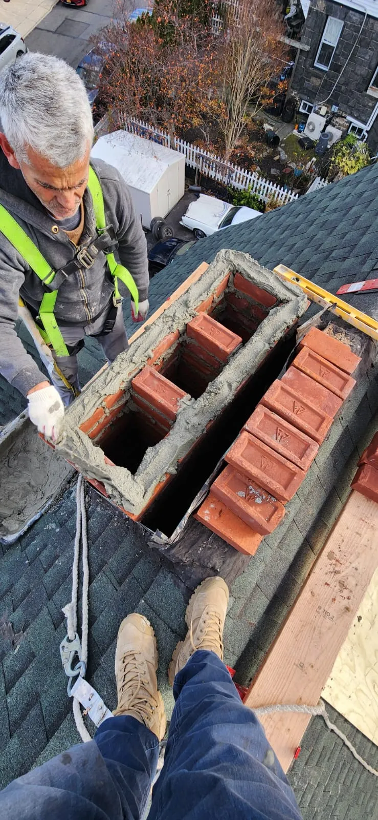 Professional chimney installation and sealing service in Bronx, NY