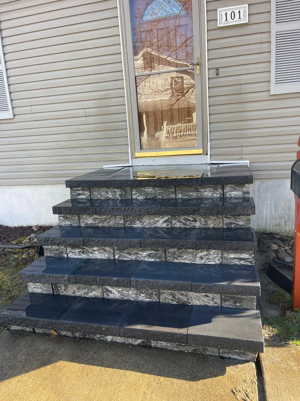 Exterior stairs construction and design