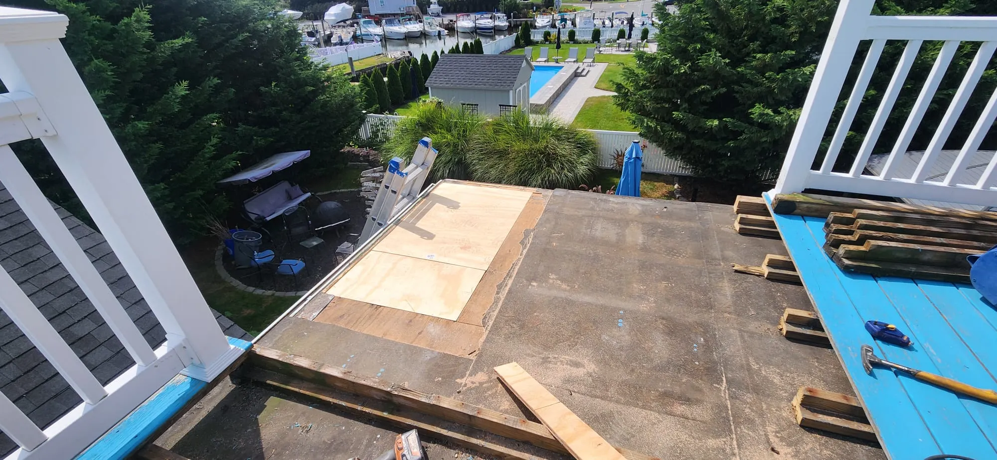 Flat roof repair service in Bronx NY