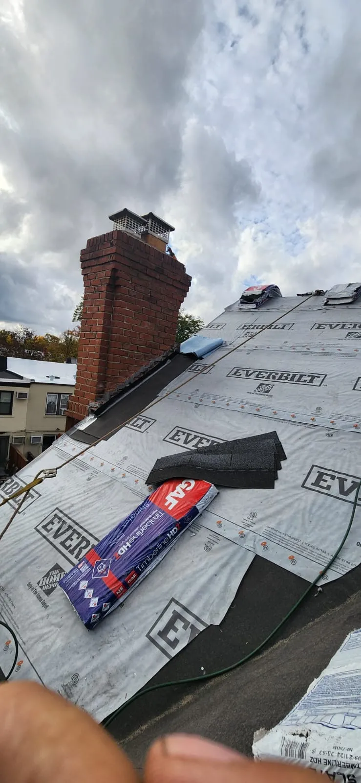 Roof underlayment installation for added protection